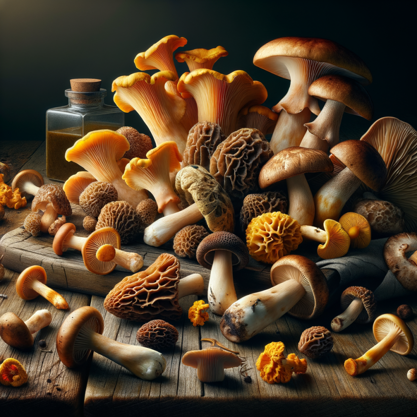 "Mushroom Medley: Nature's Delight"